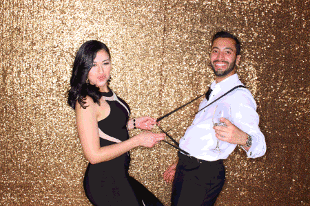An interactive GIF photo booth setup in Sydney, where guests can create animated GIFs to instantly share at events like weddings, corporate functions, and parties